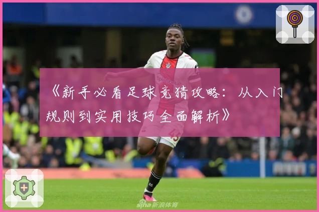 《新手必看足球竞猜攻略：从入门规则到实用技巧全面解析》
